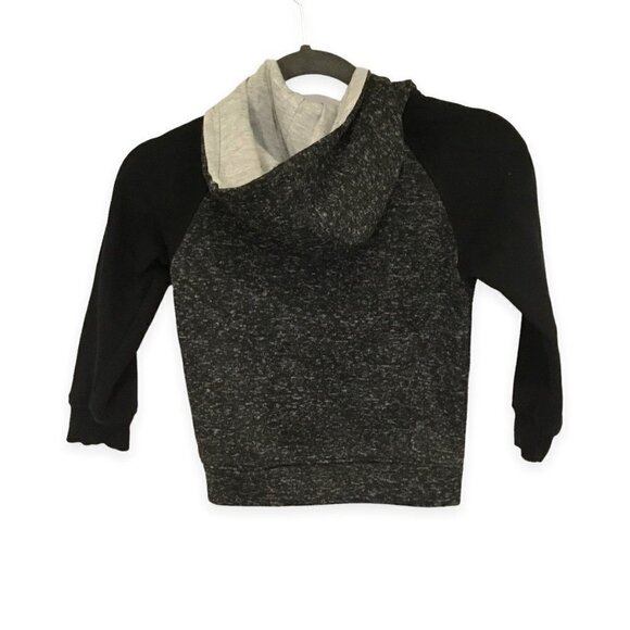 Batman Trademark Kids Hooded Sweatshirt Unisex Zip Front Heavy Knit Size Kids 6 - Picture 2 of 6